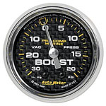 Mechanical Boost / Vacuum Gauge 20 lb.