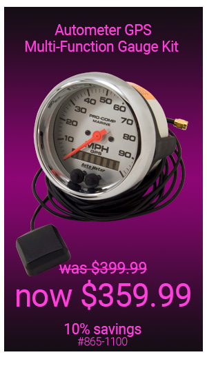 Autometer GPS Speedometers Gauges
