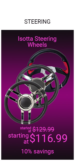 Isotta Steering Wheels